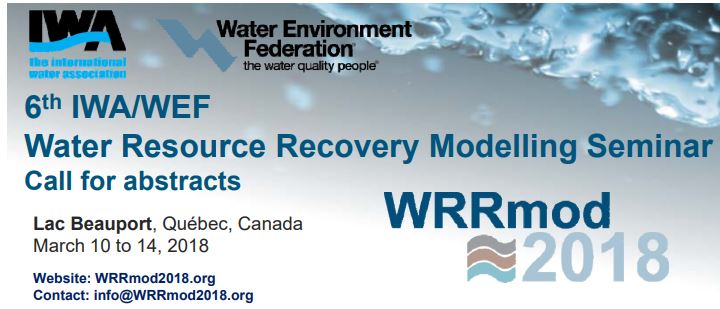 6th IWA/WEF Water Resource Recovery Modelling Seminar