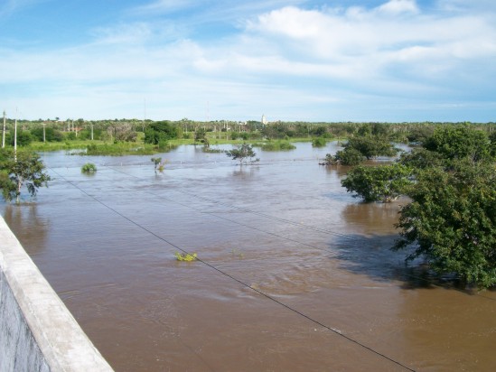 Acúmulo de água é recorde no Ceará