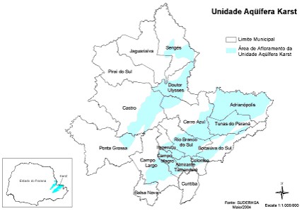 PR: Começam as audiências públicas sobre o uso do Aqüífero Karst