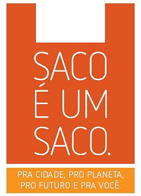 A indústria do plástico reage à campanha saco é um saco