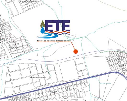 Esgoto industrial coloca em risco estação de tratamento